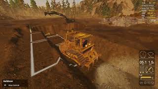 Gold Rush: the game -- Leaderboard S28E10 How to make a ramp/road with the bulldozer.