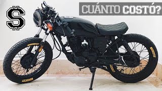 CUÁNTO GASTÉ ARMANDO MI MOTO!?  | JUCA