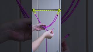 A dynamic two-point anchor rope technique