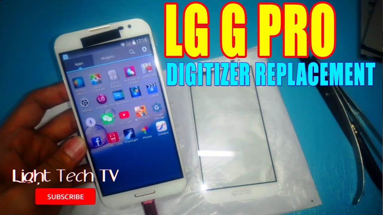LG G Pro,  Digitizer Replacement