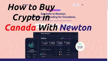 How to Buy Crypto in Canada With Newton in 2021 (Get $25 FREE)