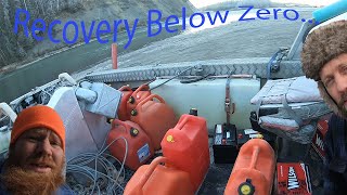 Tuchodi River Recovery! Late Fall, Low Water and Well below Zero! (Part 1)