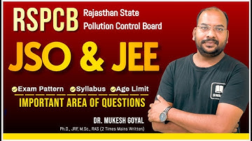 RSPCB JSO & JEE🌎Environmental Science | Rajasthan State Pollution Control Board | CPCB | HPSC | SWMG
