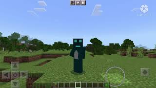 Godzilla vs monkey but in minecraft