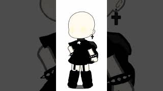 black outfit ideas gacha outfitideas gachaclub gachahacks gachalife faceideas