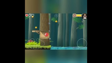 Red Ball 4 Gameplay | Deep Forest | level 21 #Redball4 #shorts #gaming  #instareels #gamingcommunity