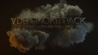 VDB Smoke Pack Volume 1: Animated