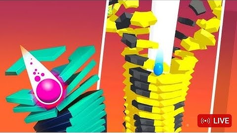 🔴 Stack Ball 3d Live High Score Challenge 🎯 Part - 100 || #stackball  #stackballlive  #ytshorts