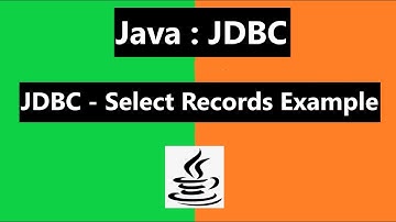 #1 JDBC - Select Records Example | JDBC SELECT Query Example | JDBC | Java | Select Query | SQL