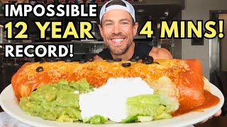 MATT STONIE'S IMPOSSIBLE 12 YEAR RECORD!!! 5LB+ BURRITO | SCOTT EATS YOUTUBE | MAN VS FOOD