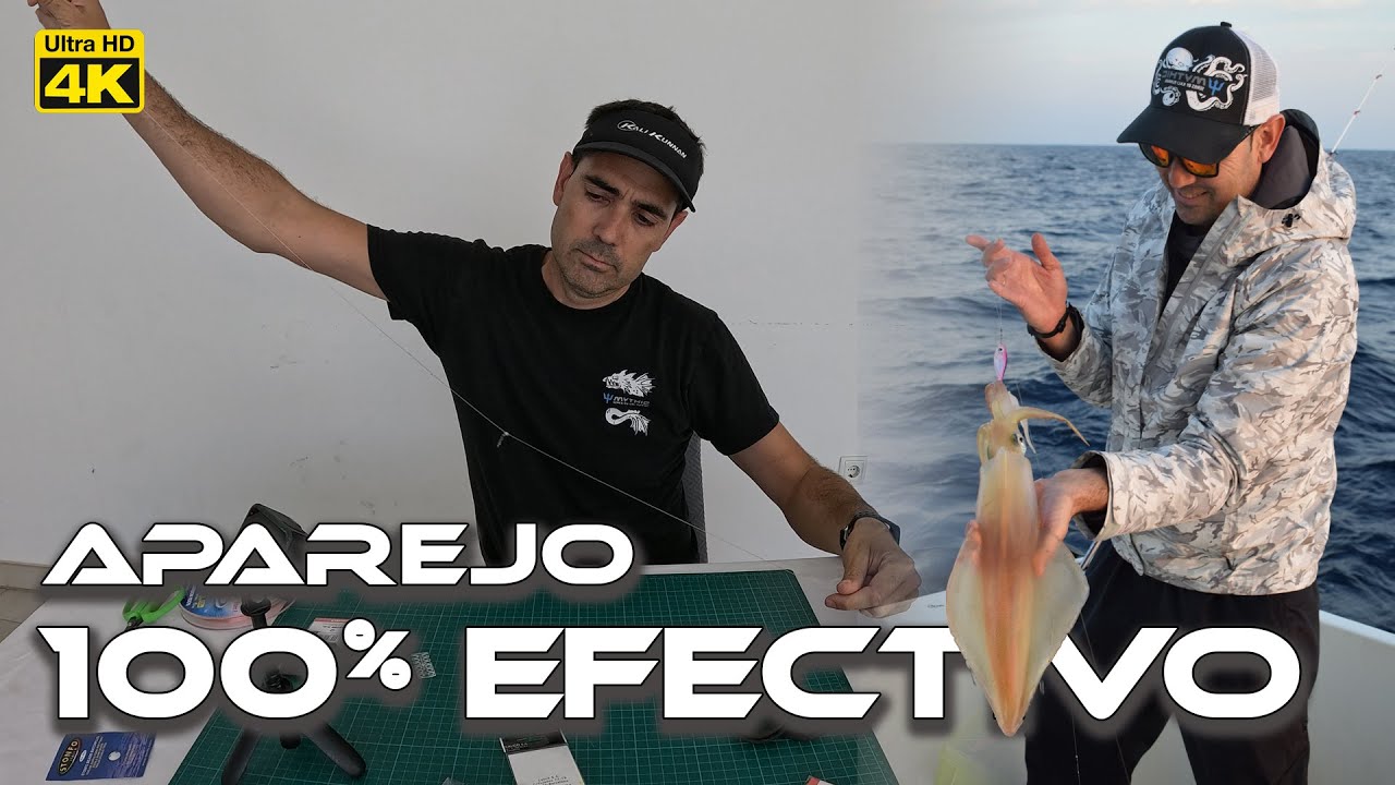 PESCA del CALAMAR  - DOS APAREJOS SUPEREFECTIVOS