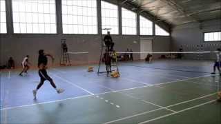 Badminton University League Match ( TURKEY )