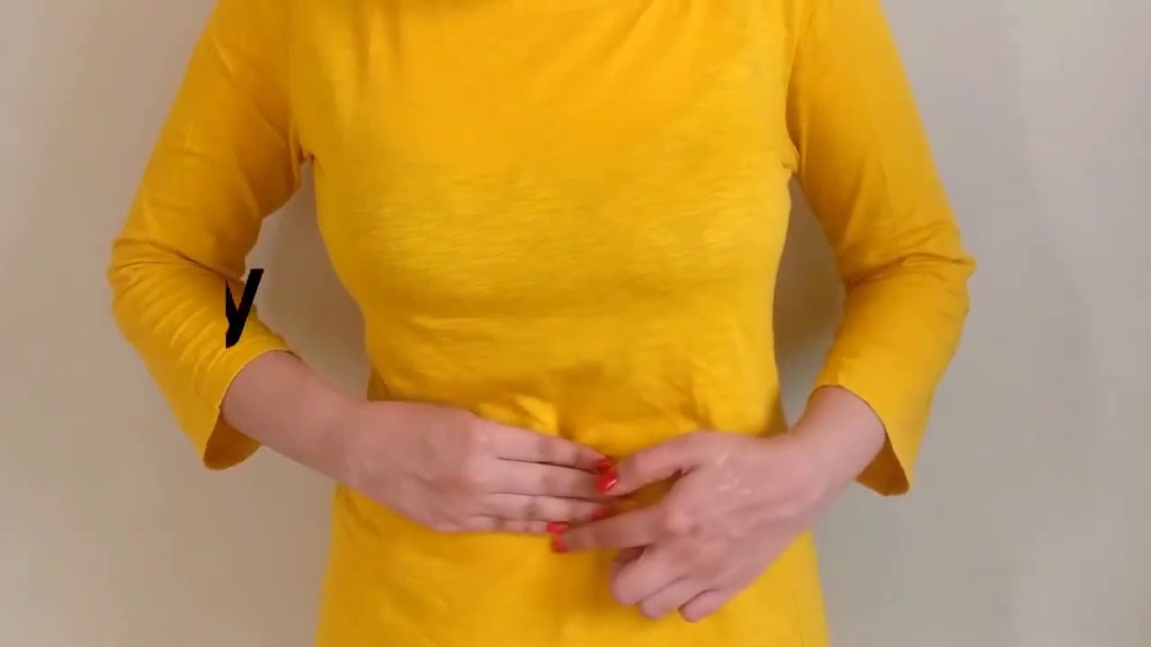 Hold Your Hand Like This Lose Belly Fat OVERNIGHT No Diet No Exercise to Lose Weight - YouTube
