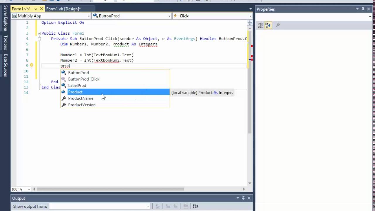 Setting up a script in Visual Studio - YouTube