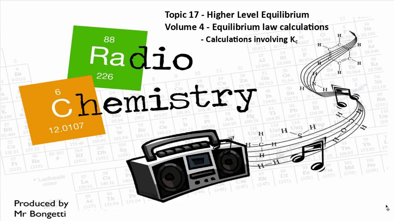 Topic 17.1 - HL Equilibrium Solving problem involving Kc