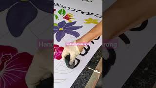 Handpainted sarong batik factory wholesale Bali #shorts