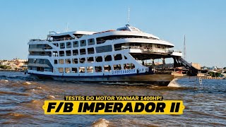NOVA F/B IMPERADOR II FAZENDO TESTES DO MOTOR YANMAR DE 1400HP.