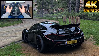 McLaren P1 | Forza Horizon 5 | Thrustmaster TX Steering Wheel Gameplay