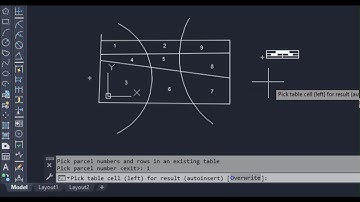 Calculate the area of Parcel(Lot) with name in a table using AutoCAD lsp in اردو & हिंदी