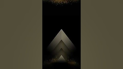 Golden particle metal Animated