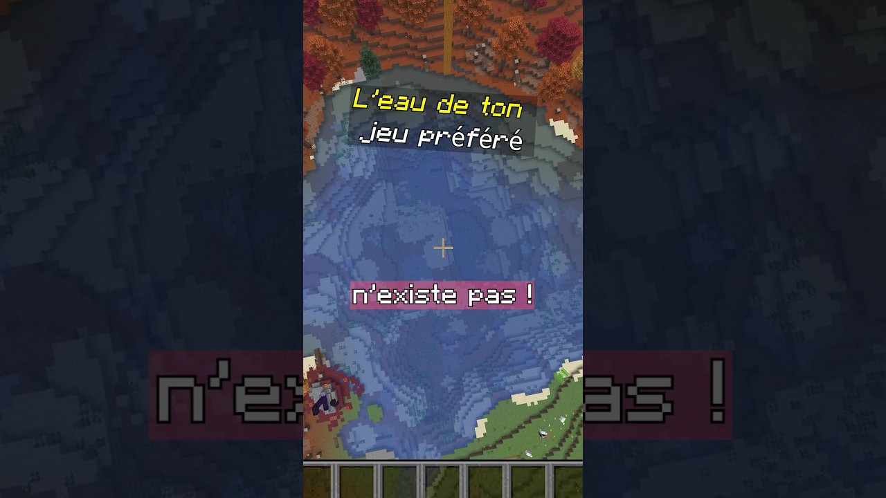 L'eau de ton jeu vidéo préféré n'existe pas