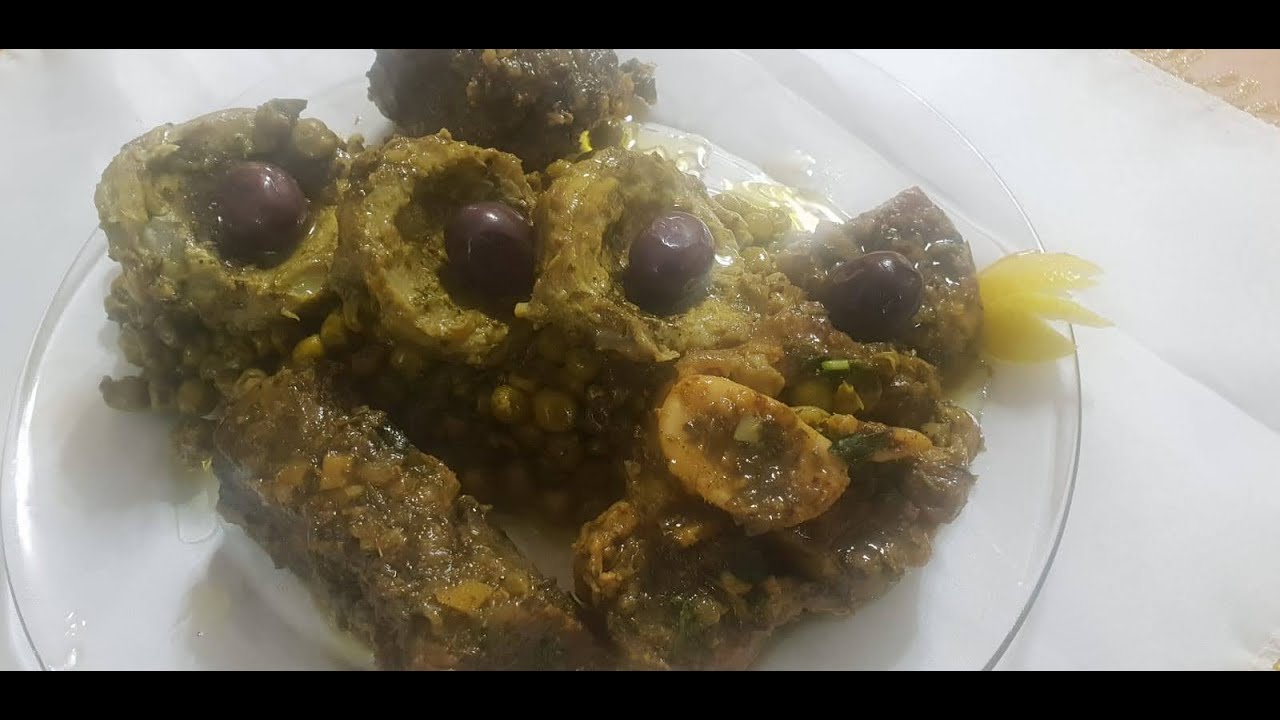 מתכון לאוסו בוקו עגל וכתף בקר.( מרוקאי)-Veal osso buko and beef shoulder. (Moroccan)