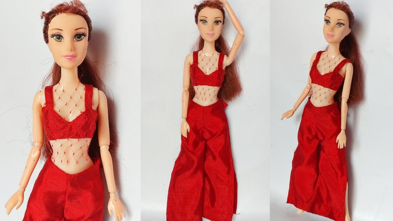 How To Make Barbie Dress Easy D Creating YouTube