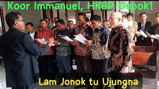 Download lagu 'Lam Jonok tu Ujungna' : Koor Immanuel HKBP Depok 1, di Ibadah Persiapan Huria HKBP ARCO | 270823