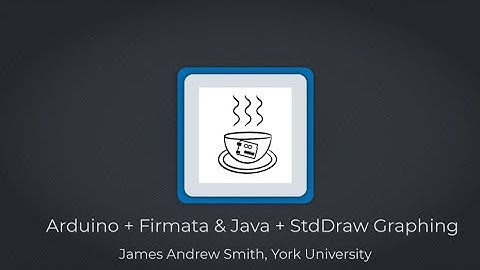 Arduino + Firmata & Java + StdDraw Graphing