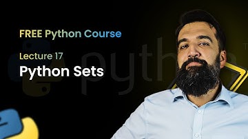 Python Sets | Python Programming | Class 17
