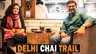 AMAZING Delhi CHAI/TEA Trail I Places for Tea & Snacks in Old & New Delhi l Street Side & High End screenshot 3