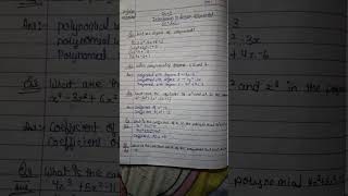 class 9th maths ch-2 Introduction to linear polynomials ( exercise 2.1)