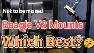Beagle V2 Camera Mounts: Best 3D Printer Views for Time-lapse & Surveillance! 🧐