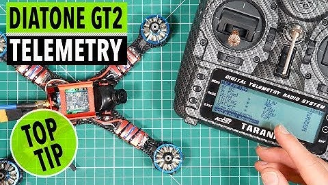 Diatone GT2 2017 - setting up telemetry with an FrSky XSR and Taranis X9D