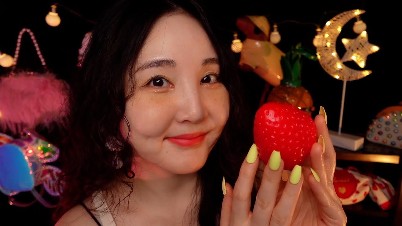 👜가방샵 소품 소개 & 🍎유리과일 비하인드｜Show & Tell ASMR