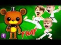 HobbyKarate vs FREDDY FNAF! SURRPISE TOYS Review with HobbyKidsTV