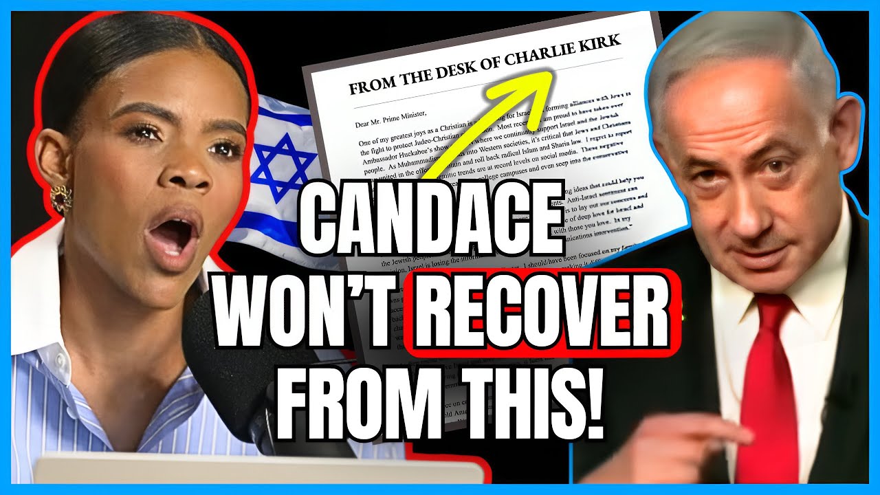 Candace Owens Goes Radio SILENT After Netanyahu Exposes Her Lies And Charlie Kirk Letter!