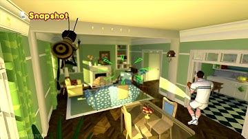 Bee Movie Game Walkthrough Part 3 - Chapter 2 - Rain! & Party Crasher