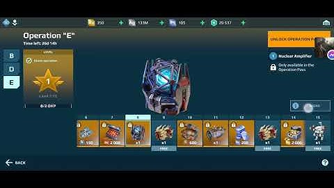 new E operation reviews war robots