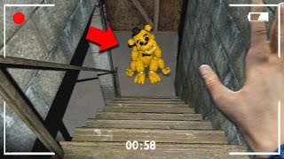 when you see this FNAF ANIMATRONIC enter your basement, RUN AWAY FAST!! (Five Nights at Freddy’s)