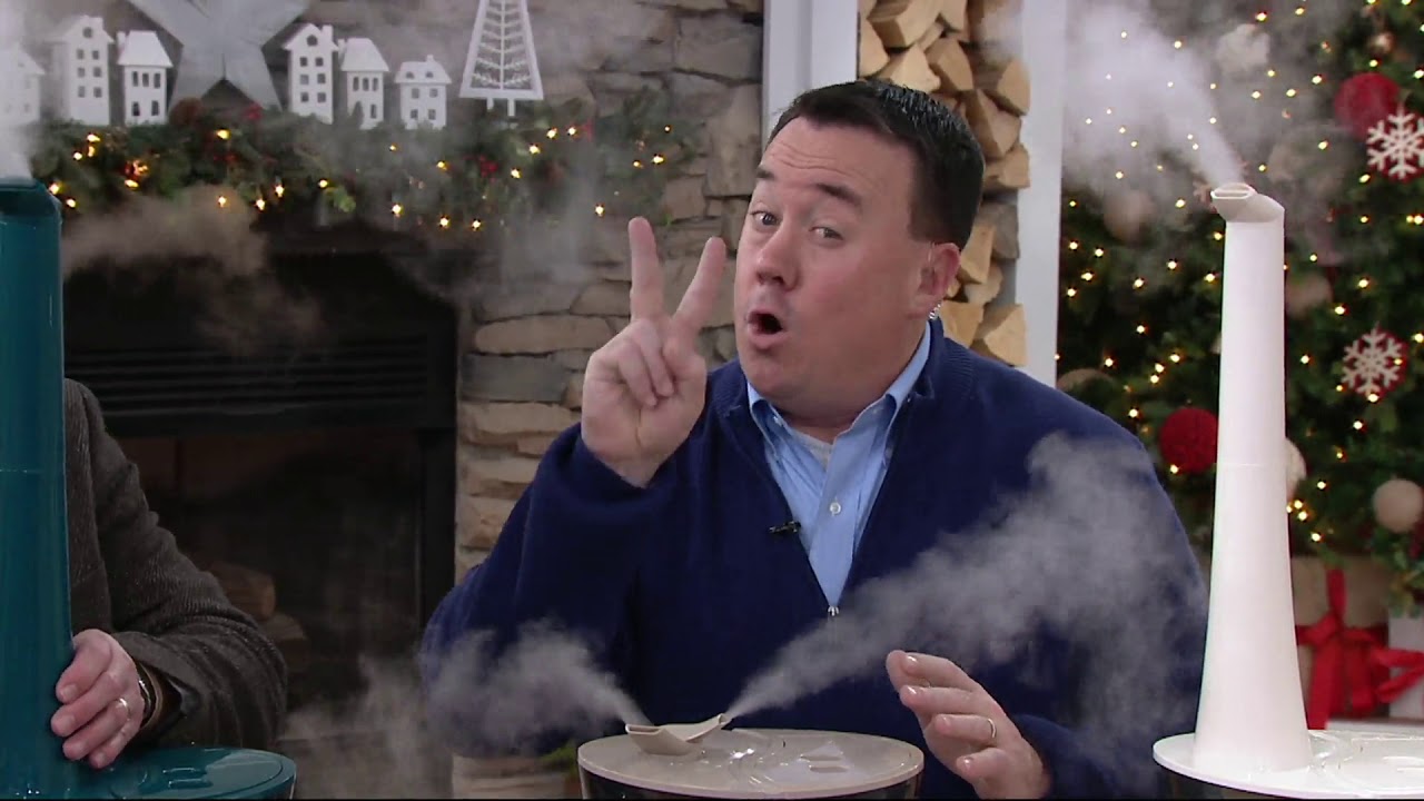 Air Innovations Clean Mist Top Fill Humidifier with Aroma Tray on QVC