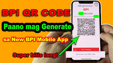 How to Generate QR Code in BPI app 2025