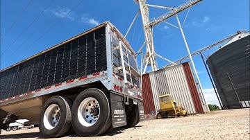 Hopper Bottom, Full Day, Day in the life of a AG Trucker!!