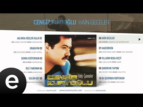 Hain Geceler (Cengiz Kurtoğlu) Official Audio #haingeceler #cengizkurtoğlu - Esen Müzik