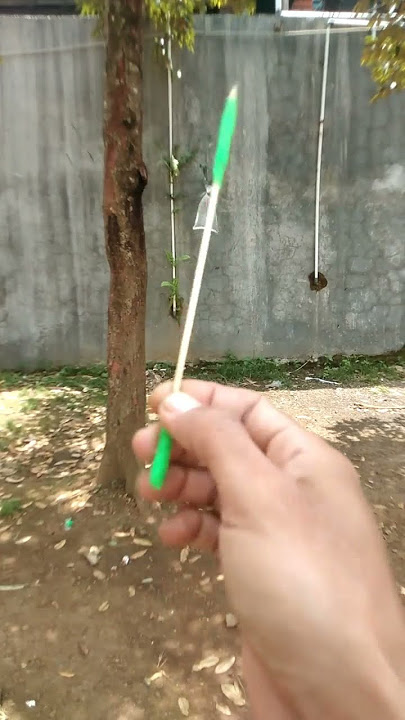 senapan angin dari paralon-paser tusuk sate