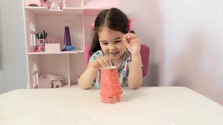 Іграшка за 5 хв вдома своїми руками! Восьминіг-стрибунець! DIY/ Як зробити швидко іграшку самому.