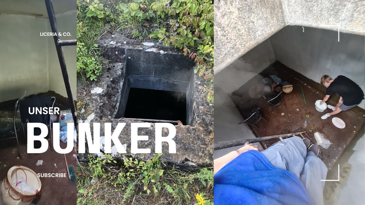 Wir zeigen euch unseren Bunker