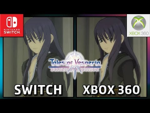 Tales of Vesperia | Nintendo Switch VS Xbox 360 | Graphics Comparison