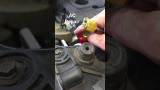 AC leak repair. #everyone #automobile #mechanic #palestinetx #diy #jrmuffler