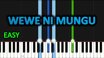 Daddy Owen - Wewe Ni Mungu Ft. Rigan Sarkozi | EASY PIANO TUTORIAL BY The Piano Pro